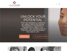 Tablet Screenshot of careercode.com
